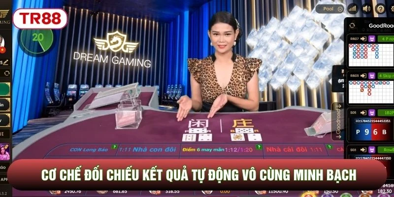 Cơ chế đối chiếu kết quả tự động vô cùng minh bạch Cơ chế đối chiếu kết quả tự động vô cùng minh bạch