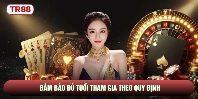 Đảm bảo đủ tuổi tham gia theo quy định Đảm bảo đủ tuổi tham gia theo quy định