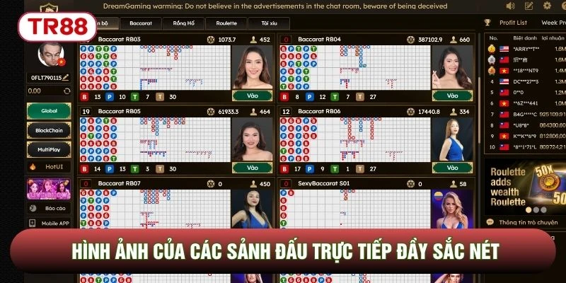 Hình ảnh của các sảnh đấu trực tiếp đầy sắc nét Hình ảnh của các sảnh đấu trực tiếp đầy sắc nét